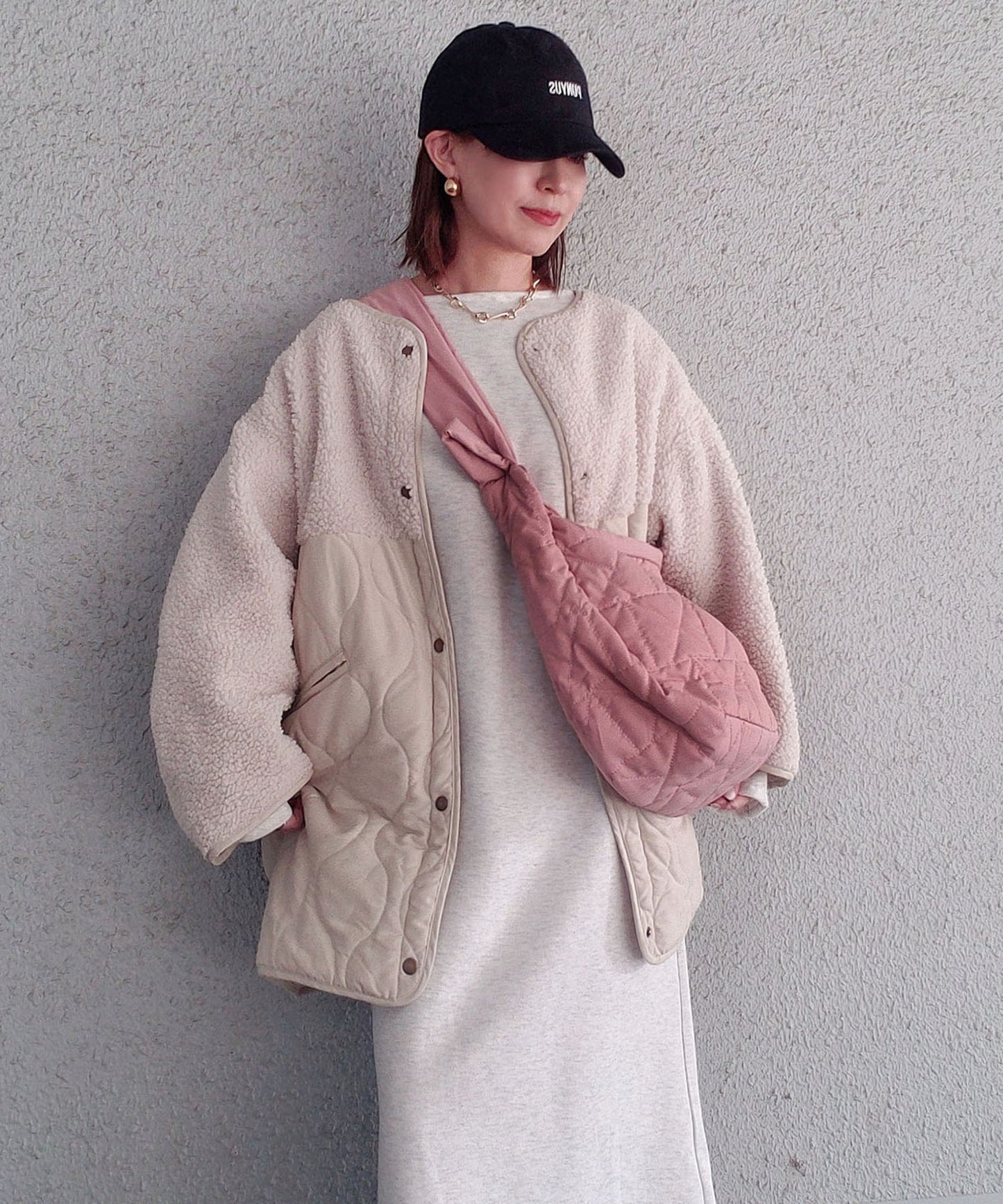 【超軽量!】キルティングショルダーバッグ