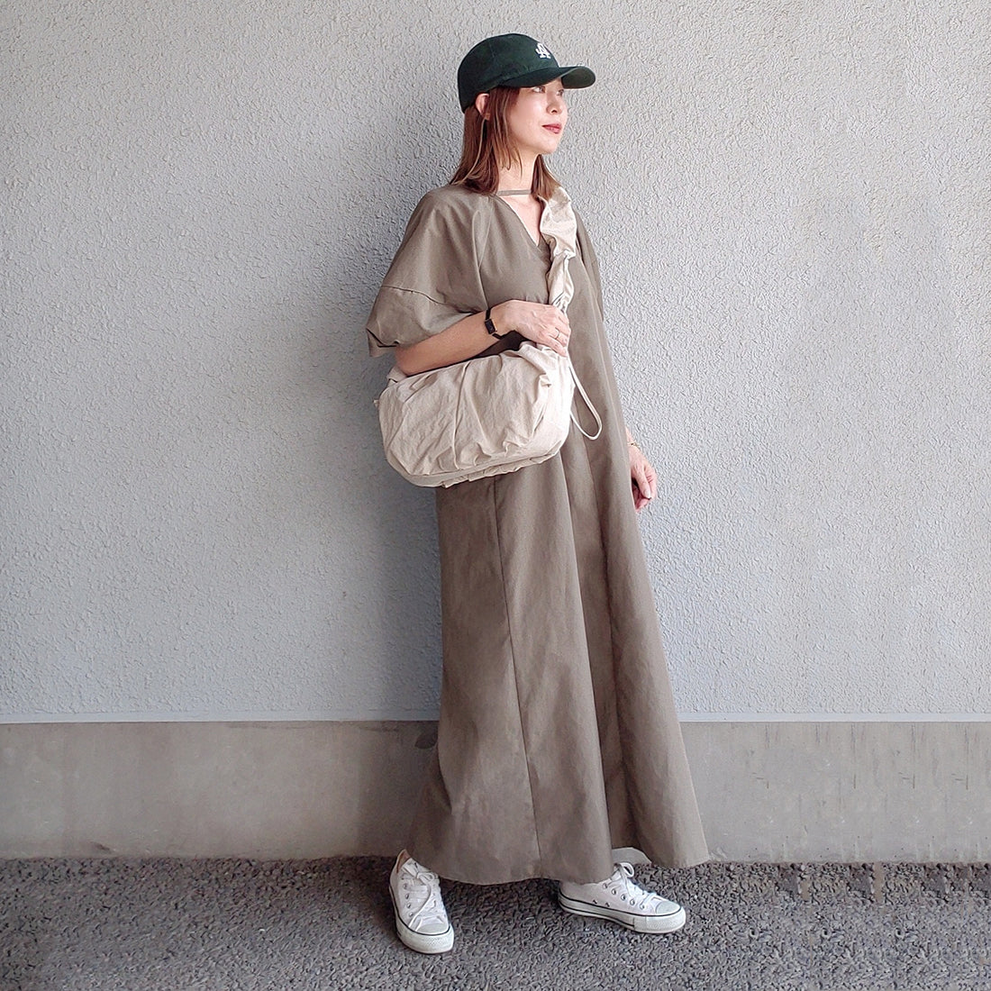 【軽量/多収納】ギャザーワンショルダー Large