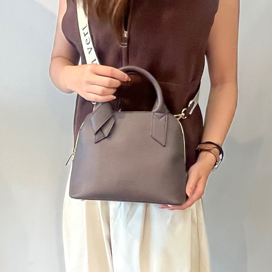 【超軽量/多収納】リボンハンドル2WAYバッグ