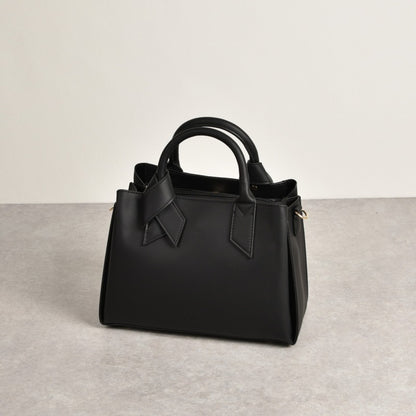 人気商品【多収納】リボンアオリ2WAYバッグ　MV-1A