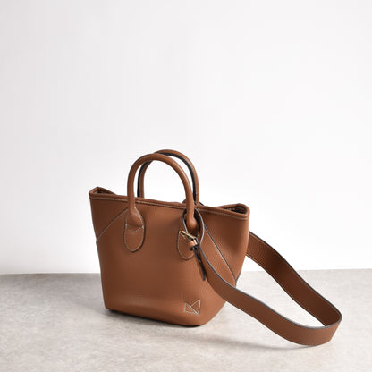 【シュリンク合皮・軽量】変形2WAYミニバッグ